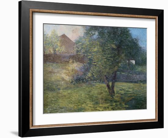 Painting of Country Scene by Julian Alden Weir-Geoffrey Clements-Framed Giclee Print