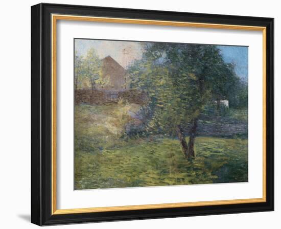 Painting of Country Scene by Julian Alden Weir-Geoffrey Clements-Framed Giclee Print