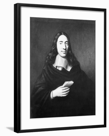 Painting of Dutch Philosopher Spinoza-null-Framed Giclee Print