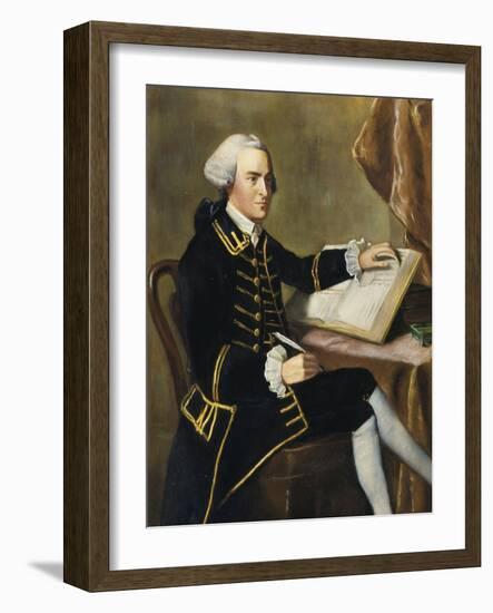 Painting of John Hancock-null-Framed Giclee Print