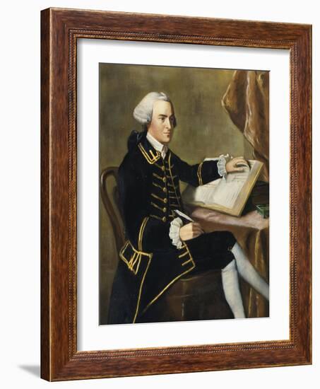 Painting of John Hancock-null-Framed Giclee Print