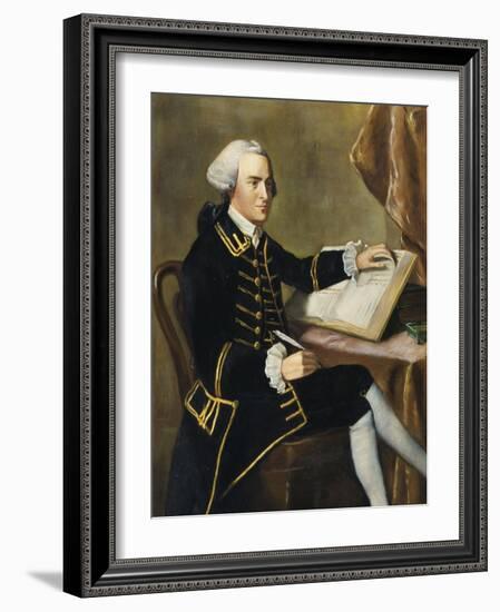 Painting of John Hancock-null-Framed Giclee Print