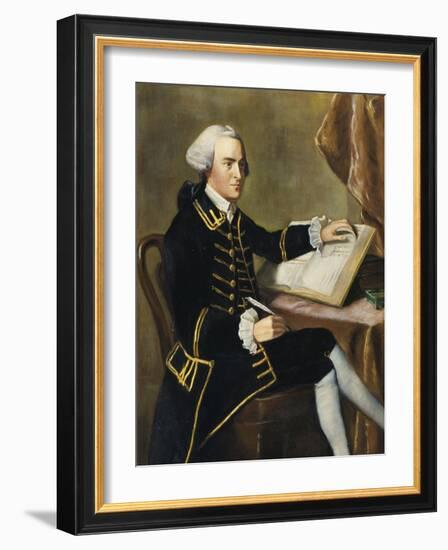 Painting of John Hancock-null-Framed Giclee Print