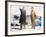 Painting of Kim Jong Il and Kim Il Sung, Pyongyang, Democratic People's Republic of Korea, N. Korea-Gavin Hellier-Framed Photographic Print