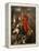 Painting of St. Martin Sharing His Coat, St. Gatien Cathedral, Tours, Indre-Et-Loire-Godong-Framed Premier Image Canvas