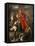 Painting of St. Martin Sharing His Coat, St. Gatien Cathedral, Tours, Indre-Et-Loire-Godong-Framed Premier Image Canvas