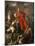 Painting of St. Martin Sharing His Coat, St. Gatien Cathedral, Tours, Indre-Et-Loire-Godong-Mounted Photographic Print