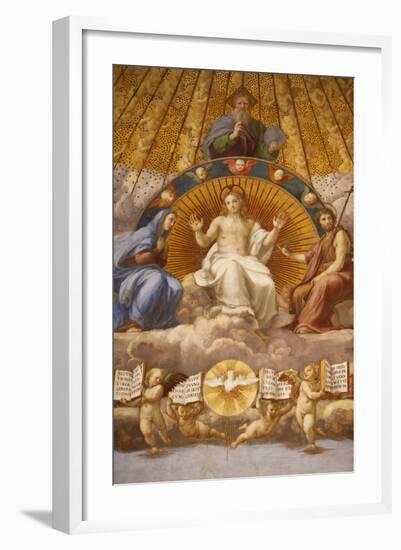 Painting of the Disputation over the Most Holy Sacrament-Godong-Framed Photographic Print