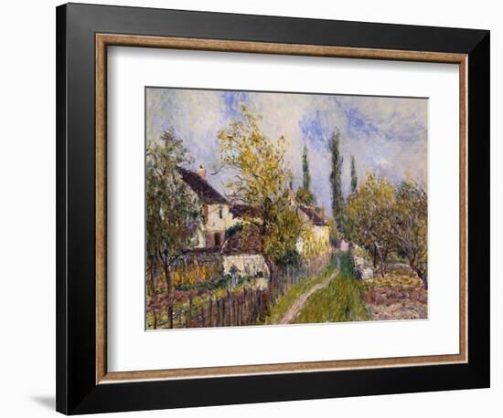 Painting of the French Countryside by Alfred Sisley-Geoffrey Clements-Framed Giclee Print