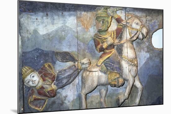 Painting on Wood from Ban Boran, Thailand-null-Mounted Giclee Print