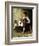 Painting the Little House-Norman Rockwell-Framed Giclee Print