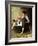 Painting the Little House-Norman Rockwell-Framed Giclee Print