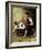 Painting the Little House-Norman Rockwell-Framed Giclee Print