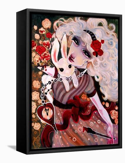 Painting The Roses-Natasha Wescoat-Framed Premier Image Canvas