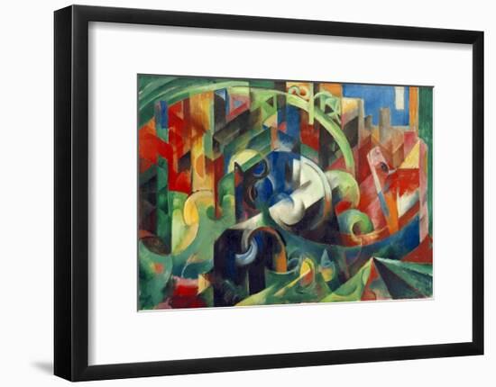 Painting with Cows I-Franz Marc-Framed Giclee Print