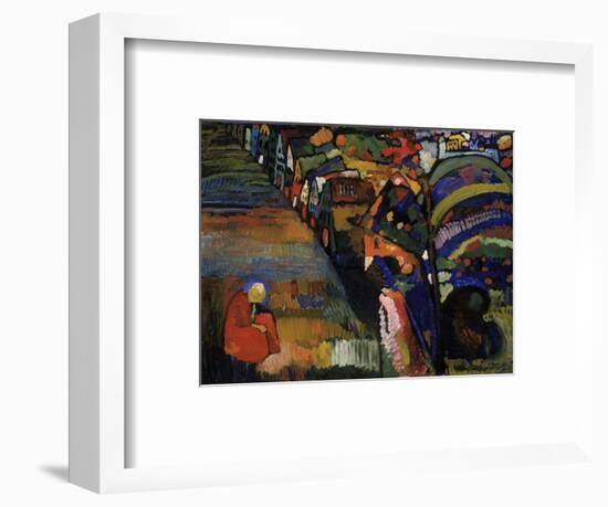 Painting with Houses, 1909-Wassily Kandinsky-Framed Art Print