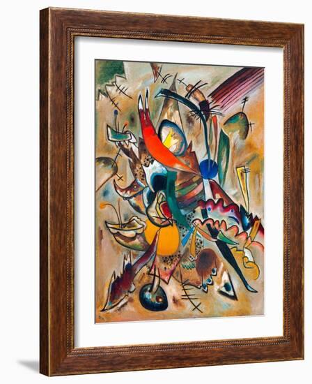 Painting with Points, 1919-Wassily Kandinsky-Framed Giclee Print