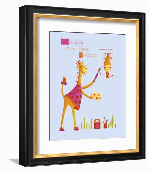 Painting Worshop-Ibrahima-Framed Art Print