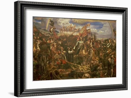 Painting-Jan Matejko-Framed Giclee Print