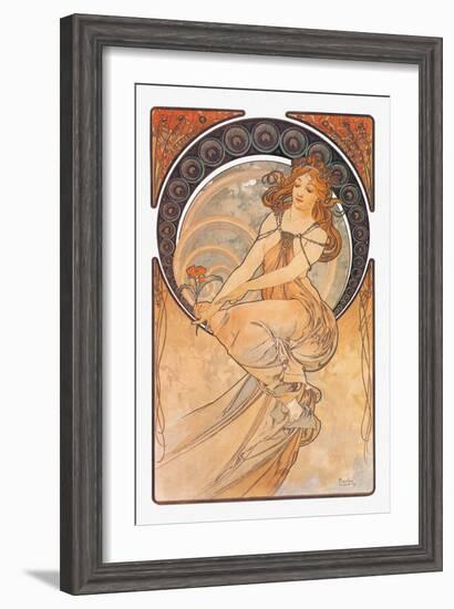 Painting-Alphonse Mucha-Framed Art Print