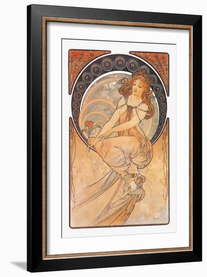 Painting-Alphonse Mucha-Framed Art Print