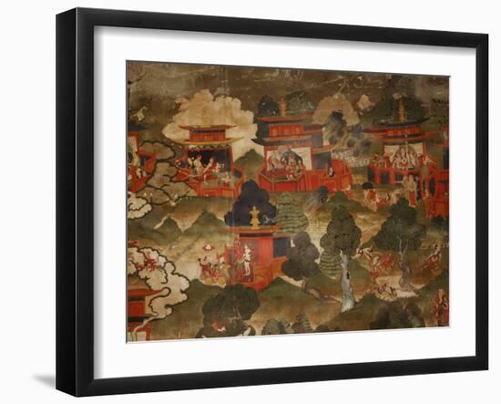 Painting-WizData-Framed Art Print