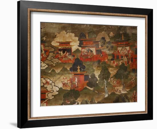 Painting-WizData-Framed Art Print