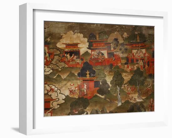 Painting-WizData-Framed Art Print