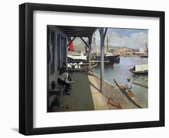 Painting-Ramon Casas-Framed Giclee Print