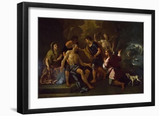 Painting-Luca Giordano-Framed Giclee Print