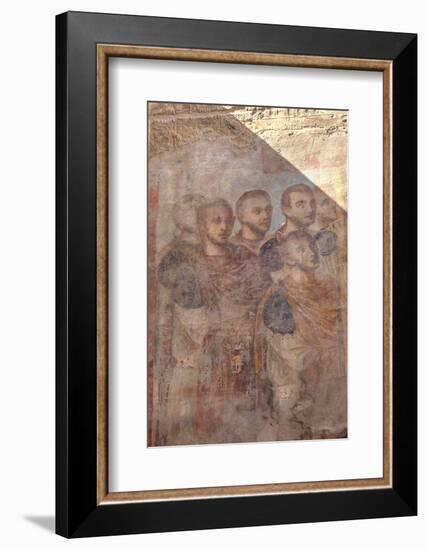 Paintings of Roman Emperors, Hypostyle Hall, Luxor Temple-Richard Maschmeyer-Framed Photographic Print