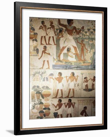 Paintings of Scenes of Everday Life in the Tomb of Nakht-Jack Jackson-Framed Photographic Print