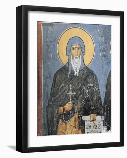 Paintings of St. Anthony, Panagia Ties Asinou Church, Nikitart, Cyprus-null-Framed Giclee Print