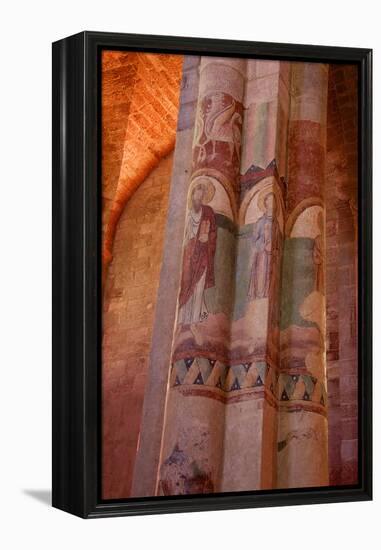 Paintings on Nave and Columns, Haute Loire-Guy Thouvenin-Framed Premier Image Canvas