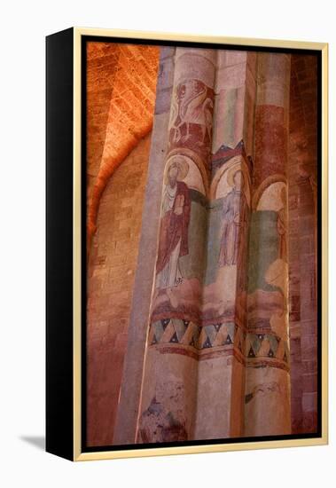 Paintings on Nave and Columns, Haute Loire-Guy Thouvenin-Framed Premier Image Canvas