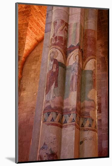 Paintings on Nave and Columns, Haute Loire-Guy Thouvenin-Mounted Photographic Print
