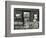 Paintings On Street, New York, 1943-Brett Weston-Framed Photographic Print