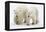 Pair of Adolescent Polar Bear Cubs-Howard Ruby-Framed Premier Image Canvas