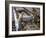 Pair of American Servicemen Moving a Large Bomb at an Ammunition Dump During WWII-null-Framed Photographic Print