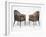 Pair of Art Deco Style Armchairs, Guinde Model-Jacques-emile Ruhlmann-Framed Giclee Print