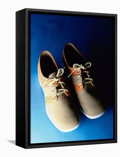 Pair of Bowling Shoes-null-Framed Premier Image Canvas