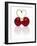 Pair of Cherries Forming a Heart-Kröger & Gross-Framed Photographic Print