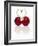 Pair of Cherries Forming a Heart-Kröger & Gross-Framed Photographic Print