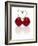 Pair of Cherries Forming a Heart-Kröger & Gross-Framed Photographic Print