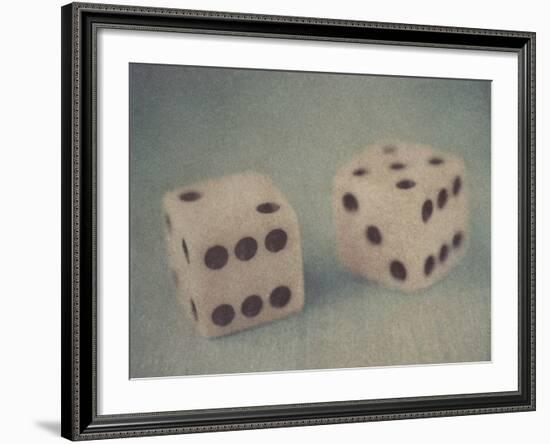 Pair of Dice-Jennifer Kennard-Framed Photographic Print