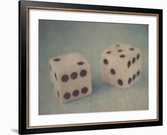 Pair of Dice-Jennifer Kennard-Framed Photographic Print