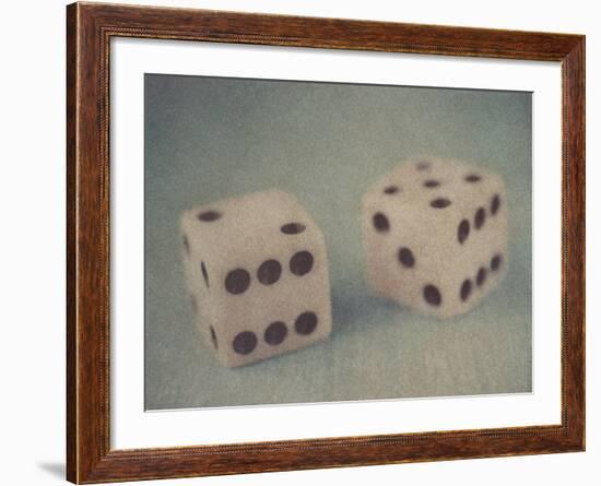 Pair of Dice-Jennifer Kennard-Framed Photographic Print