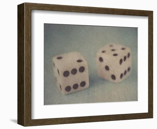 Pair of Dice-Jennifer Kennard-Framed Photographic Print