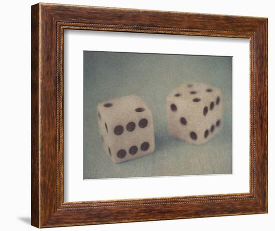 Pair of Dice-Jennifer Kennard-Framed Photographic Print