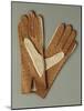 Pair of Leather and Lace Gloves-null-Mounted Giclee Print